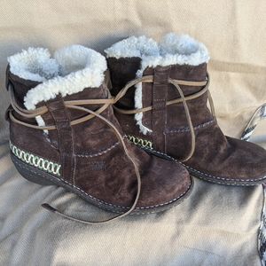 Ugh | Brown wool lined